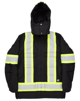 Picture of Berne Men's Tall Safety Striped Arctic Insulated Chore Coat
