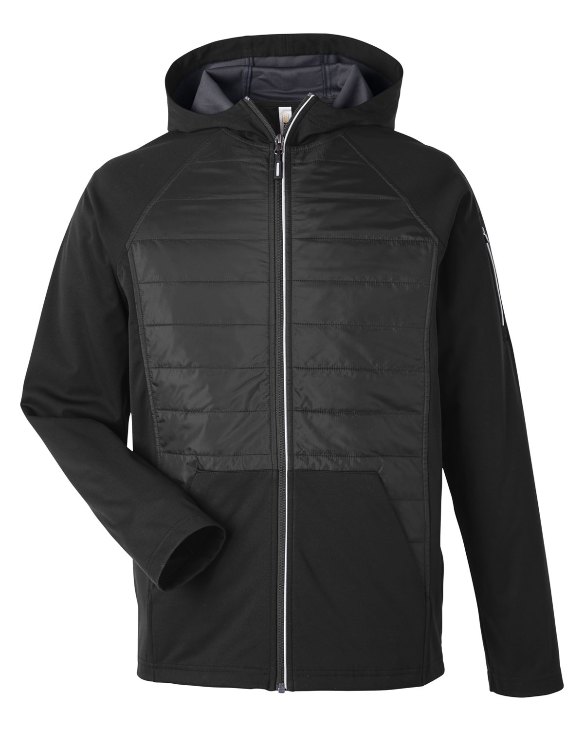 Picture of Core365 Unisex Techno Lite Hybrid Hooded Jacket