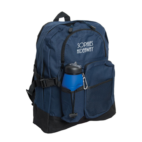 Picture of Knapsack With Zippered Compartments