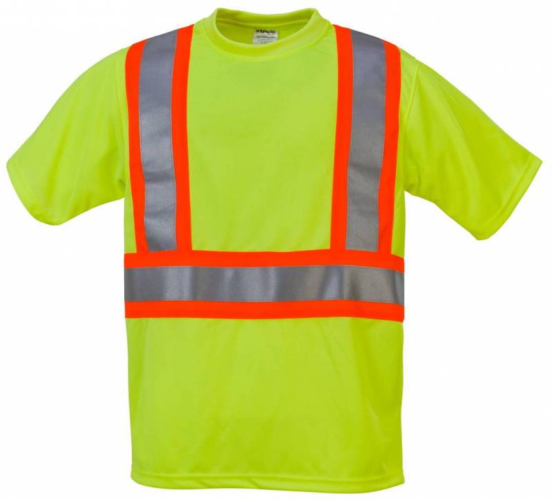 Picture of Sumaggo High Visibility Wicking Shirt With Contrasting Color Stripes