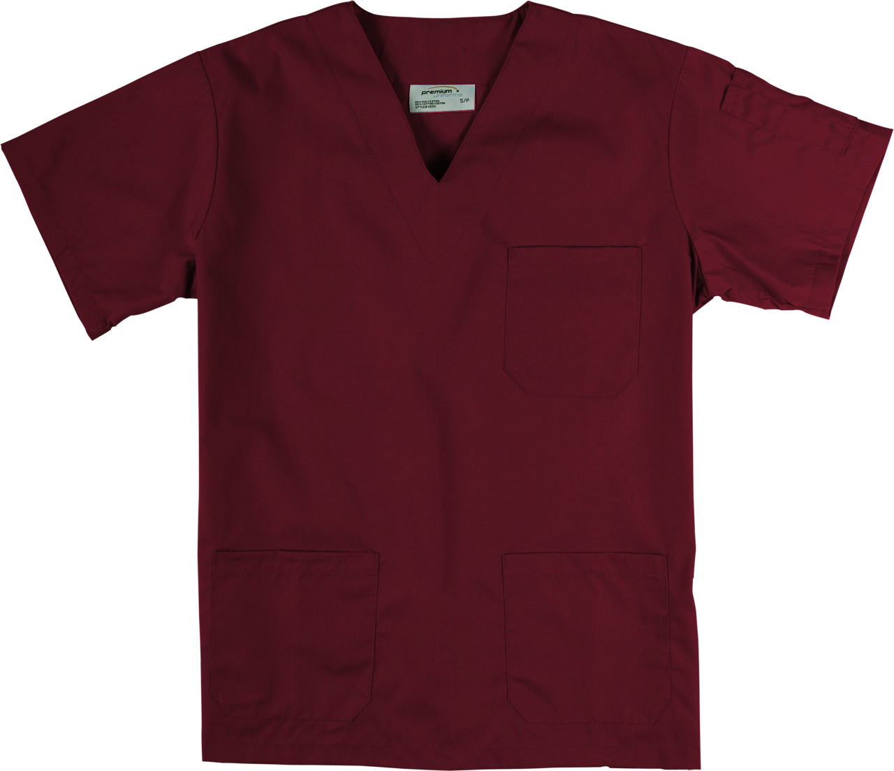 Premium Unisex VNeck Scrub Shirt Custom Work Shirts Canada Entripy