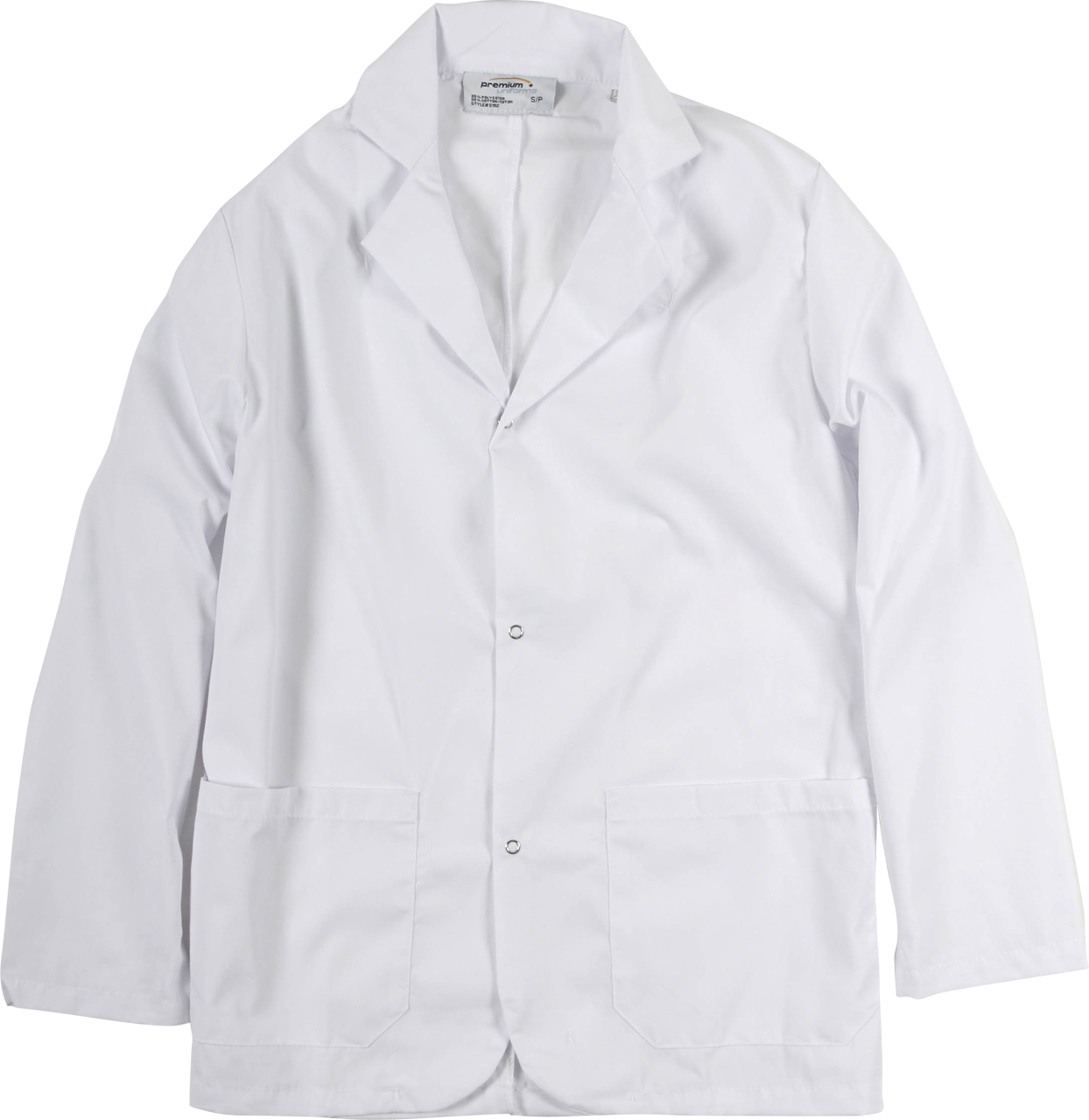Picture of Premium Uniforms 2 Pocket Poplin Counter Coat With Snaps