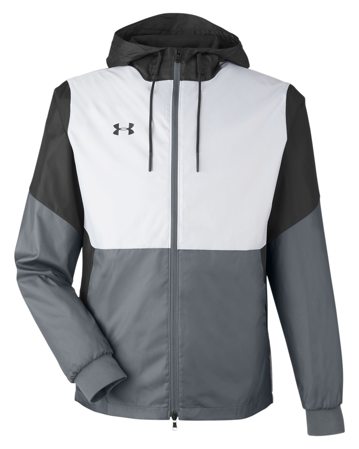 Black / Gray / White Under Armour Team Legacy Jacket (Women's)