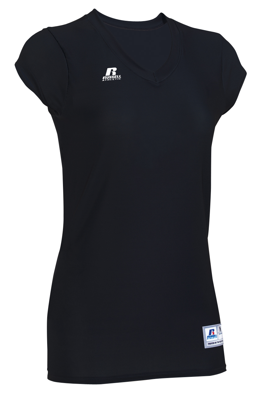 Picture of Russell Volleyball Cap Sleeve V-Neck Tee