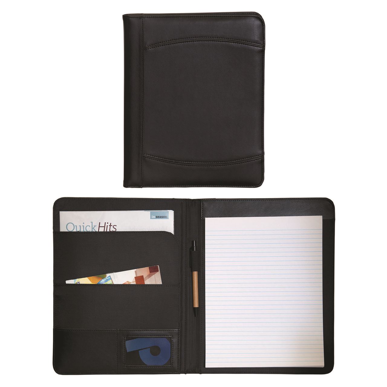 Notebook Padfolio With Pockets 