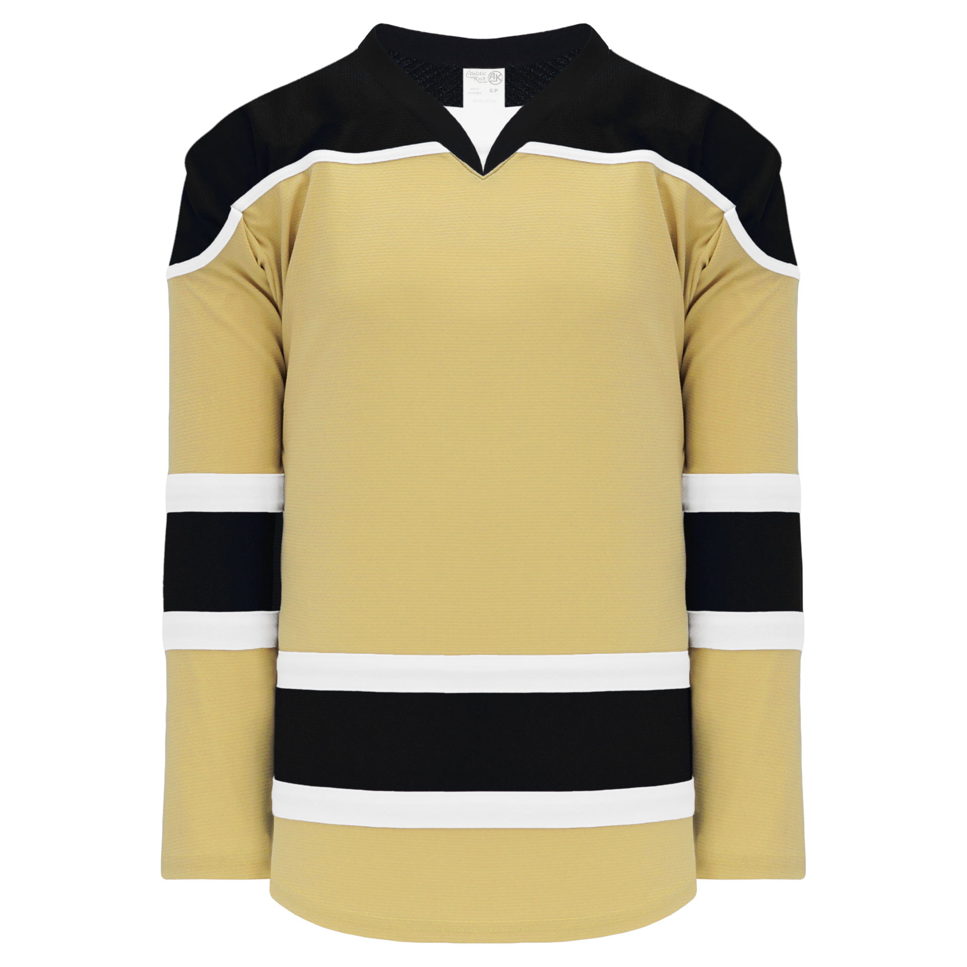 Athletic Knit Mesh Tri Color Hockey Jersey