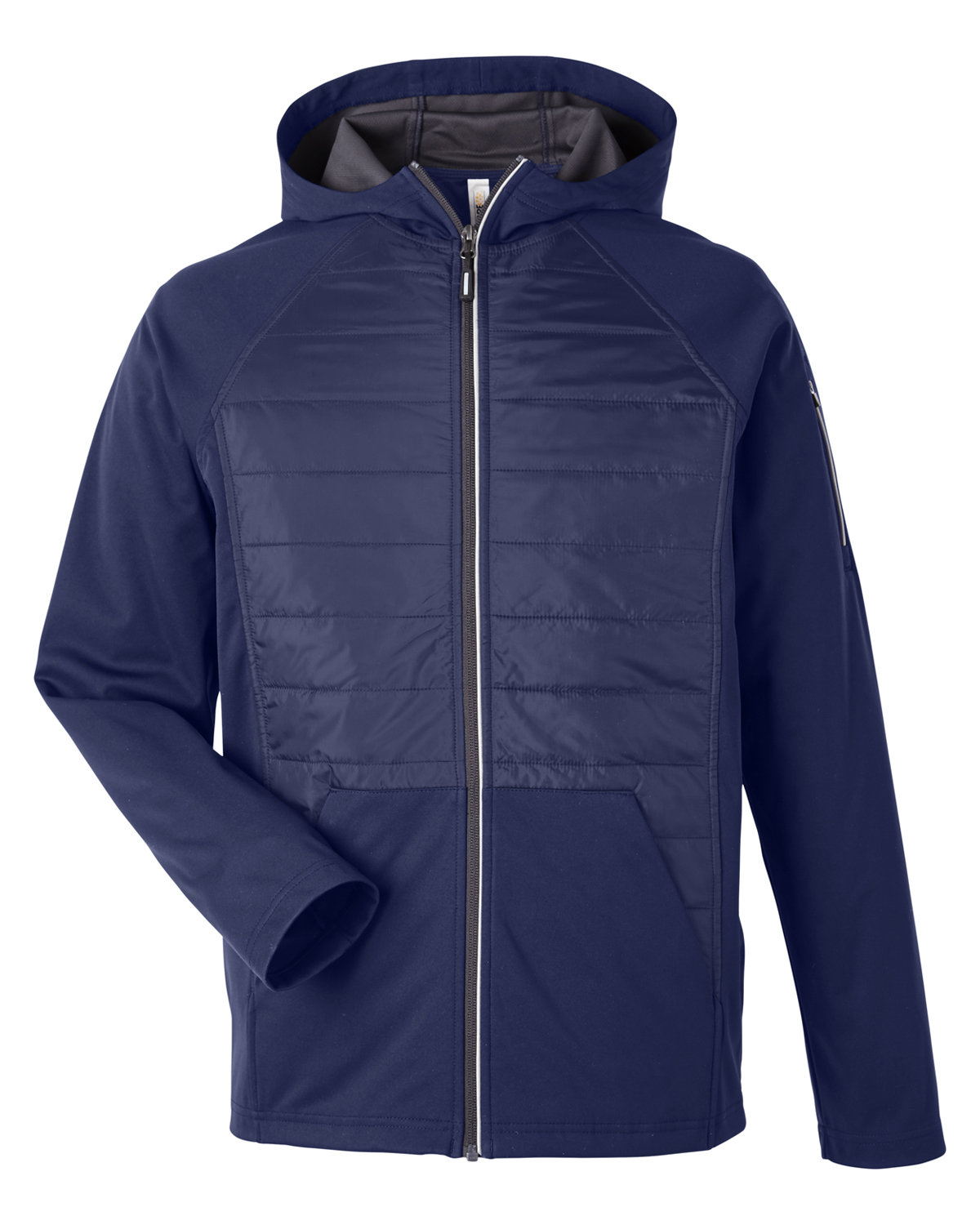 Picture of Core365 Unisex Techno Lite Hybrid Hooded Jacket