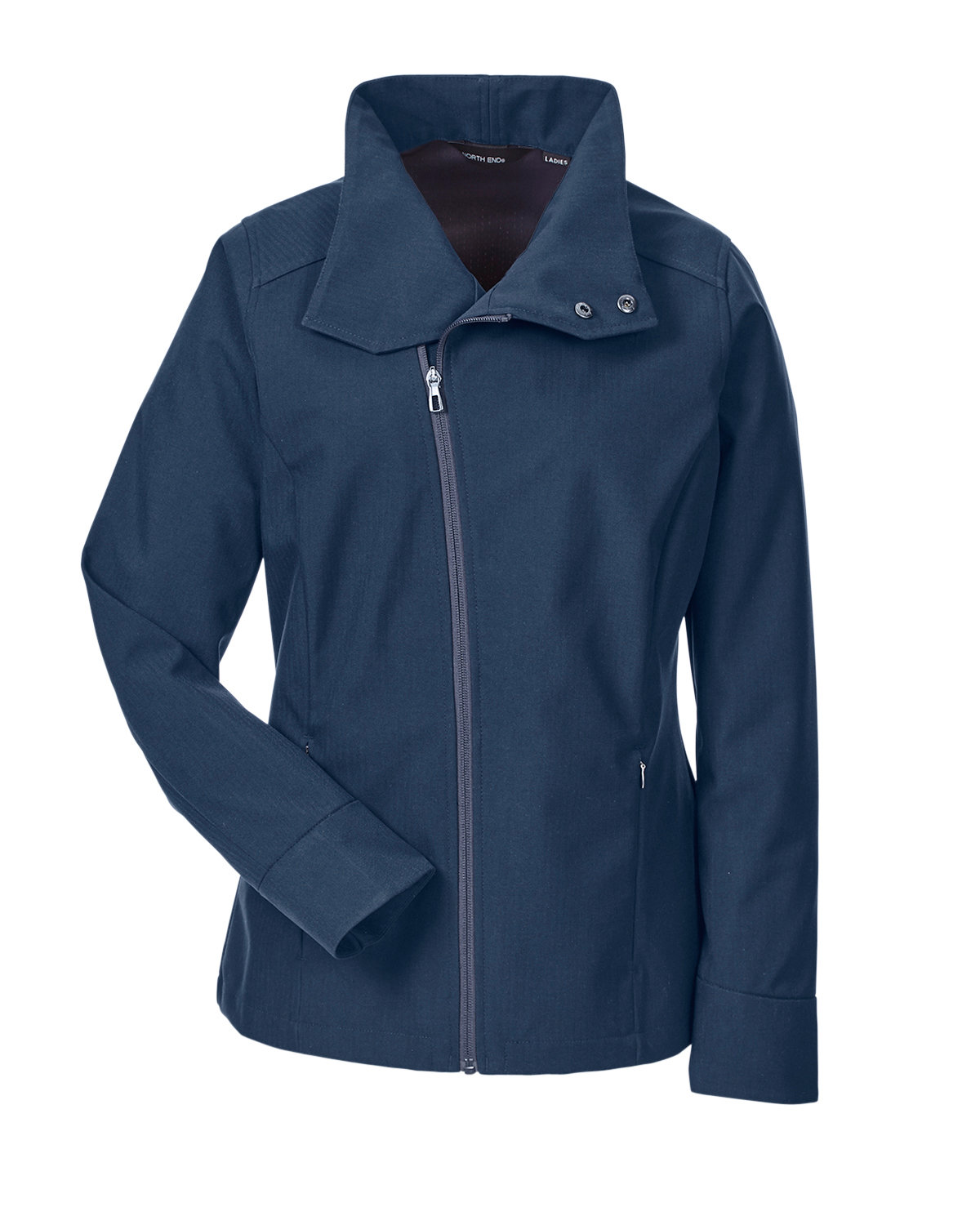 Picture of North End Ladies' Edge Soft Shell Jacket with Convertible Collar