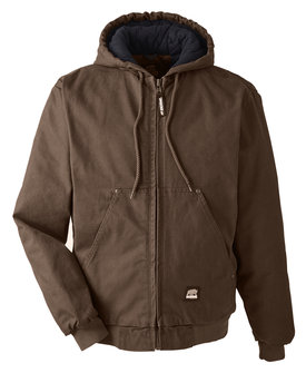 Picture of Berne Men's Highland Washed Cotton Duck Hooded Jacket