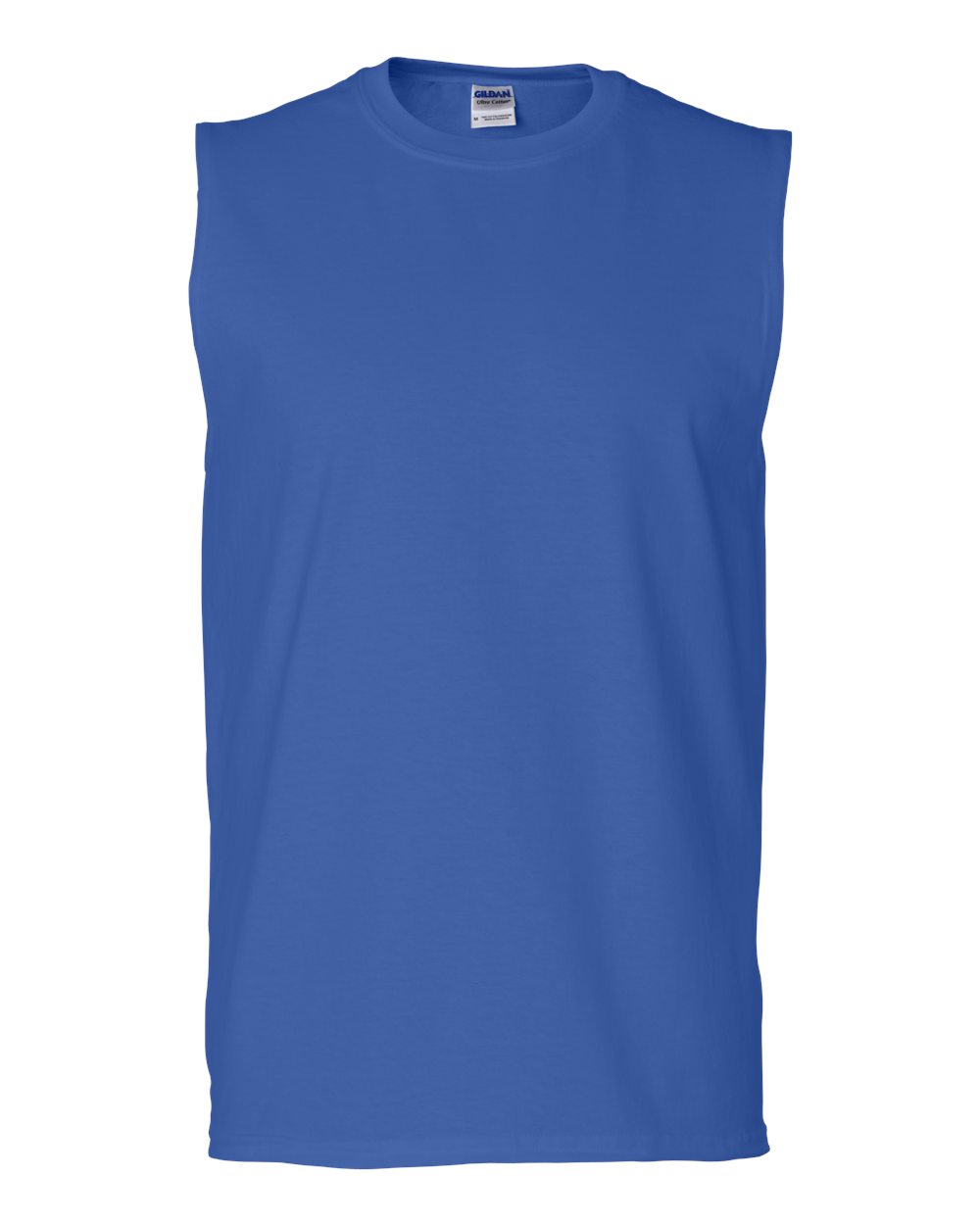 Blue 2025 sleeveless shirt