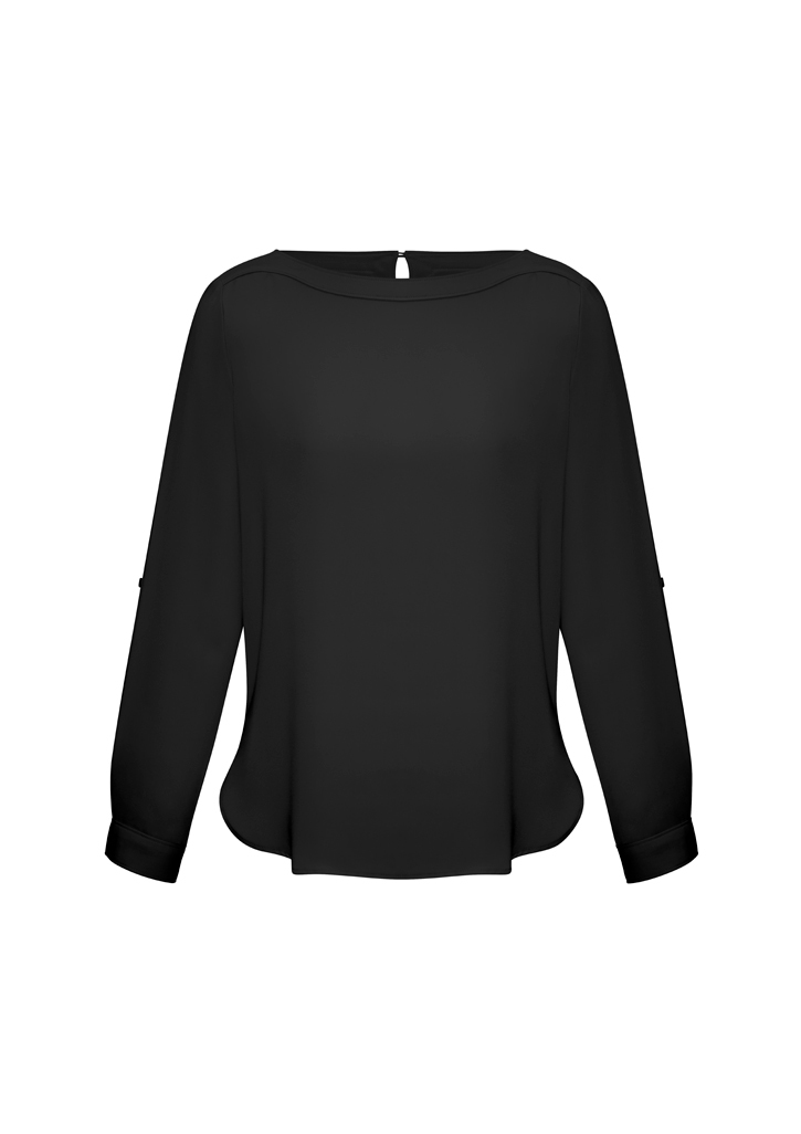 Picture of Biz Collection Women's Madison Boatneck Blouse
