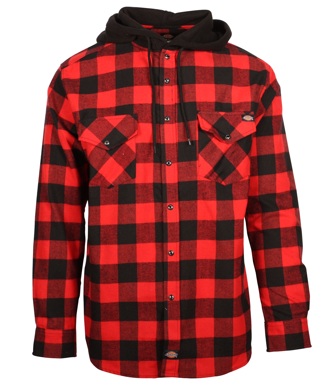 dickies flannel jacket with hood