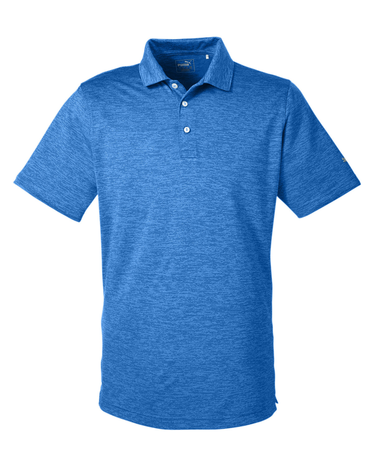 Puma men's heather outlet gradient golf polo