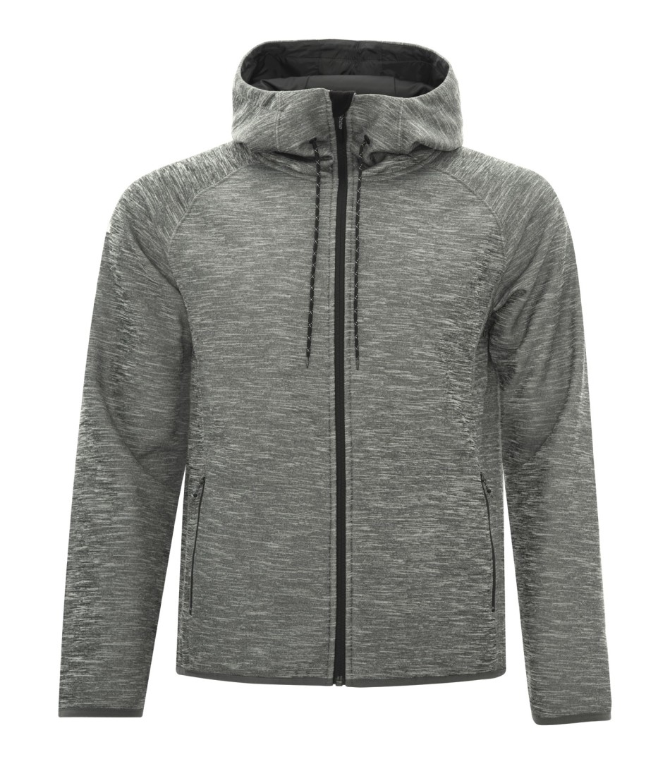 full zip hooded jacket