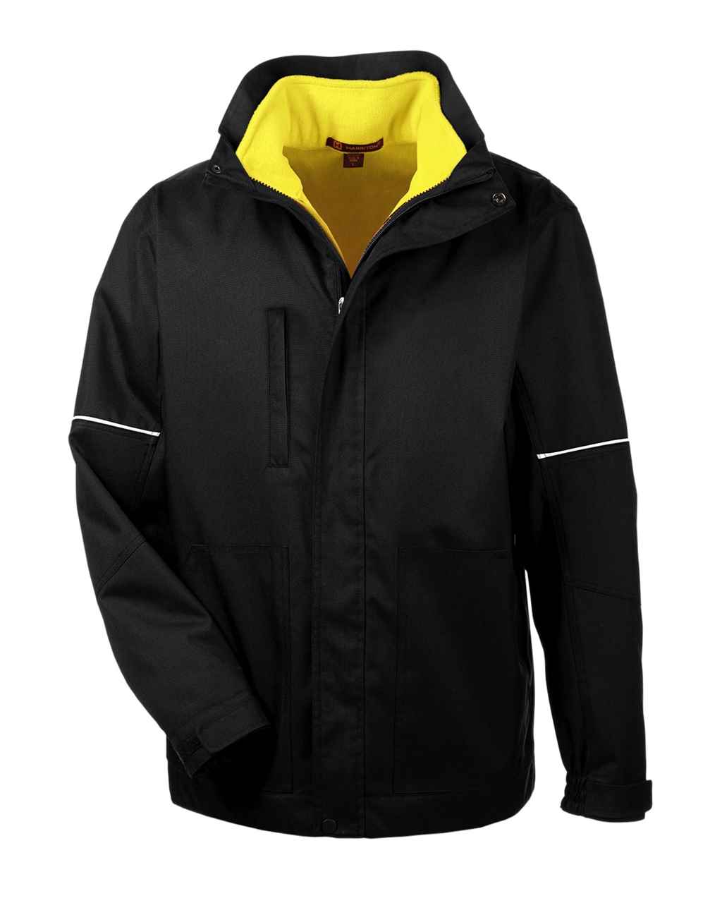 Picture of Harriton Contract 3-In-1 Jacket With Daytime Hi-Vis Fleece