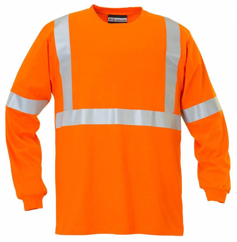 Picture of Sumaggo Safety 100% Cotton Long Sleeve T-Shirt