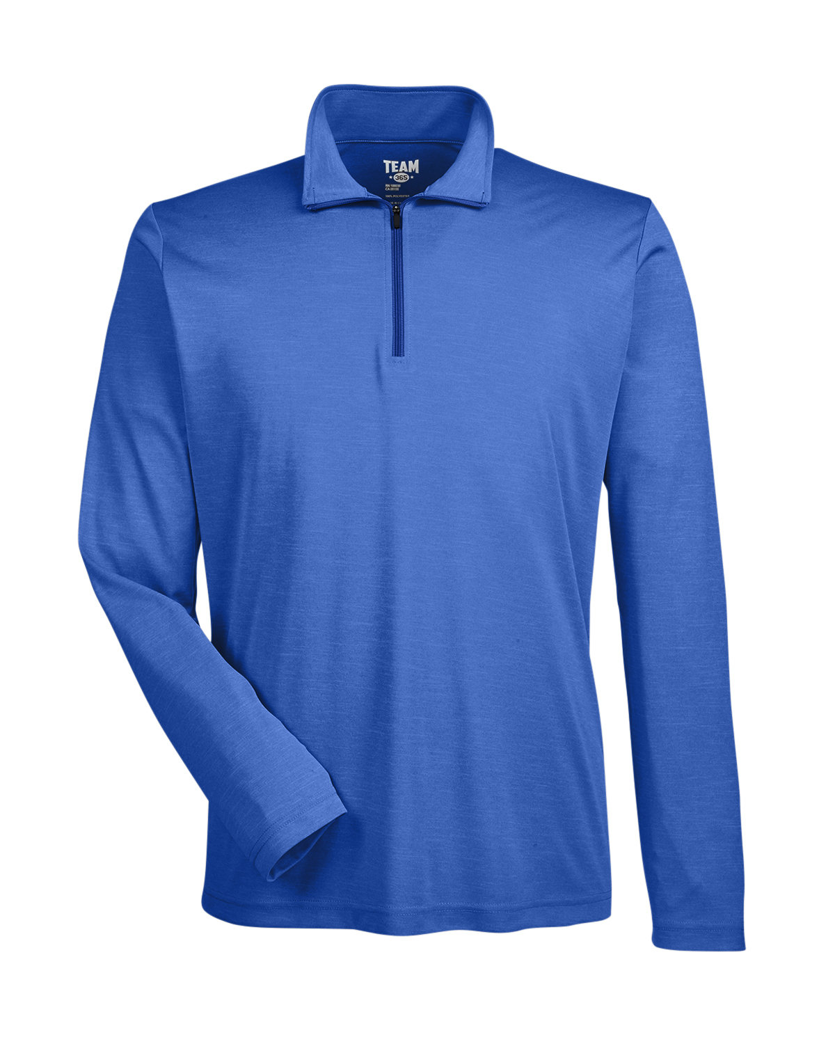 Picture of Team 365 Men's Zone Sonic Heather Performance Quarter-Zip 