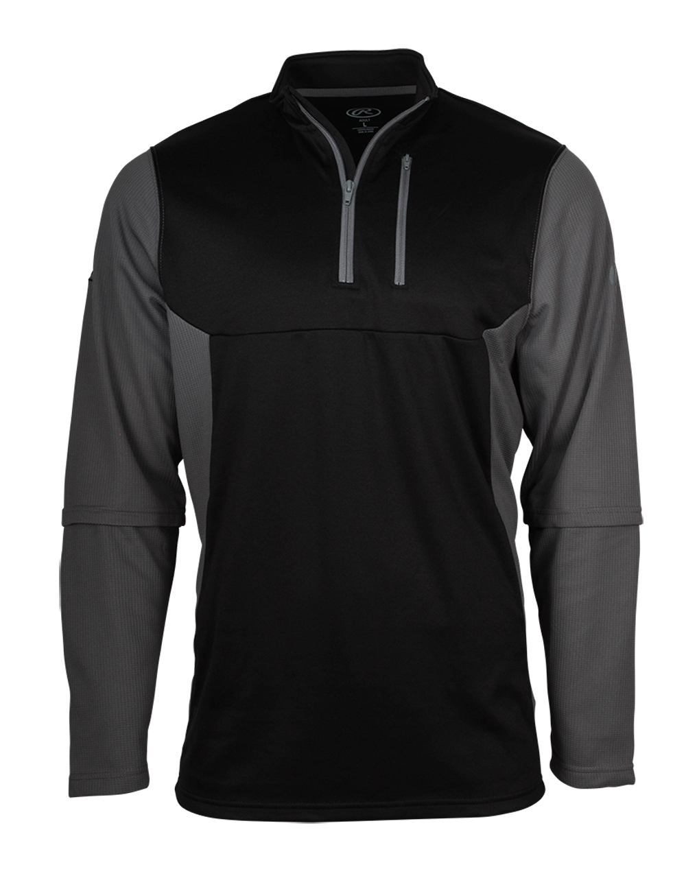 Custom Athletic Wear | RAWLINGS 1/4 Zip Fleece Pullover Jacket | Entripy