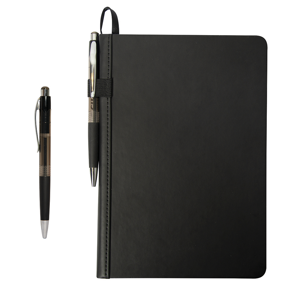 Picture of Lucca PU Hard Cover Journal (5.75” W x 8.25” H x 0.5” D)