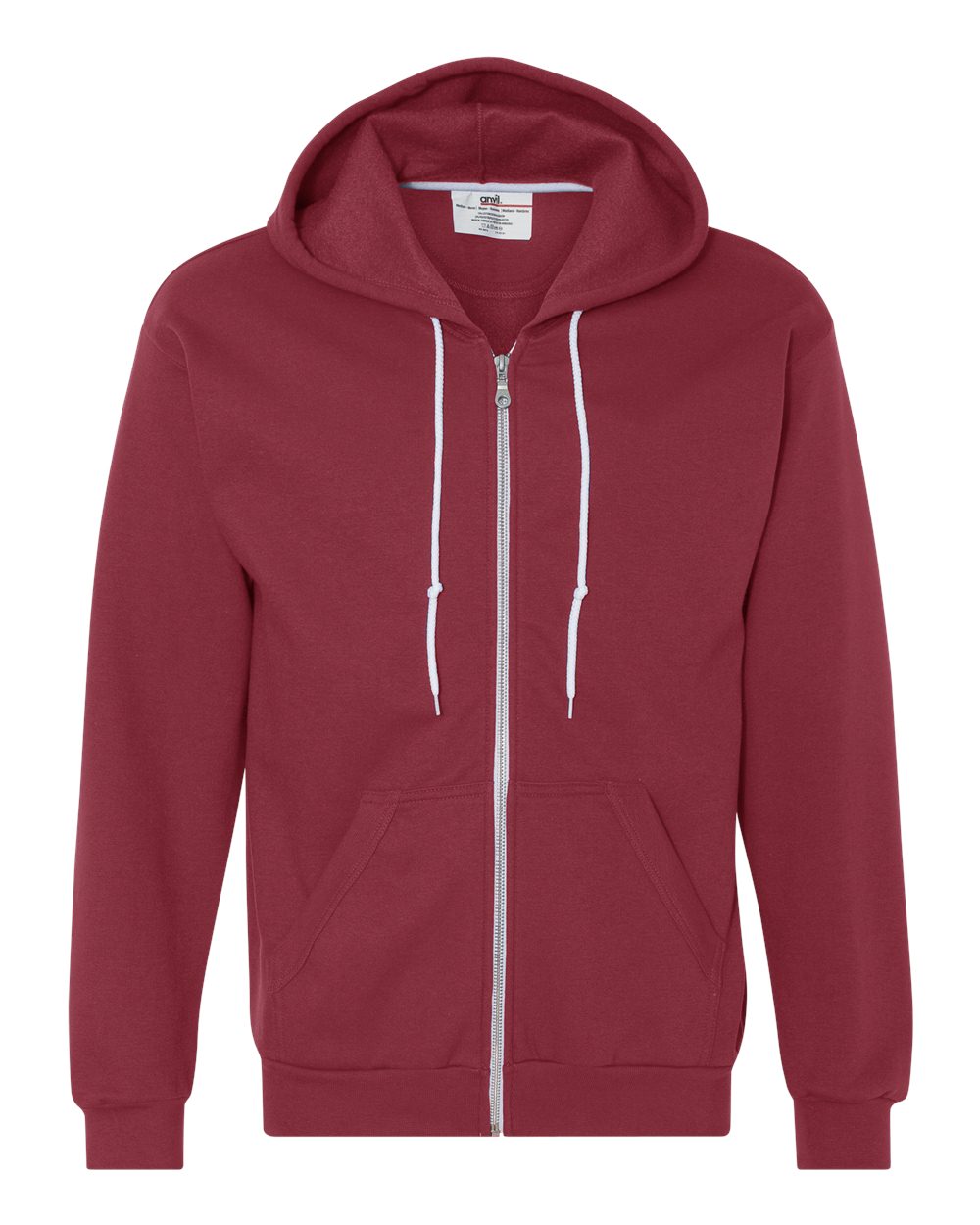 Anvil full zip hooded sweatshirt online