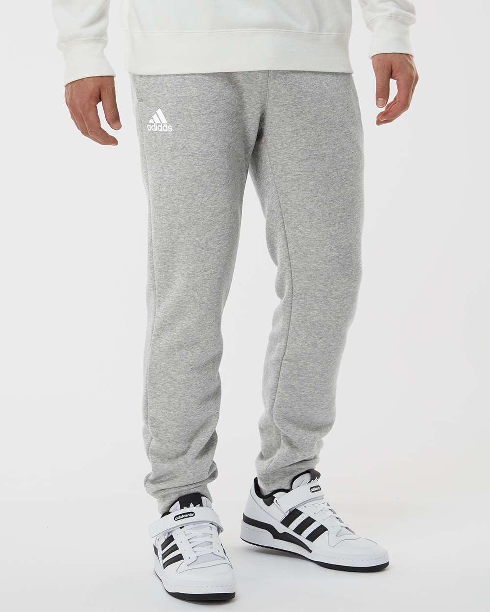 Fleece hot sale joggers adidas