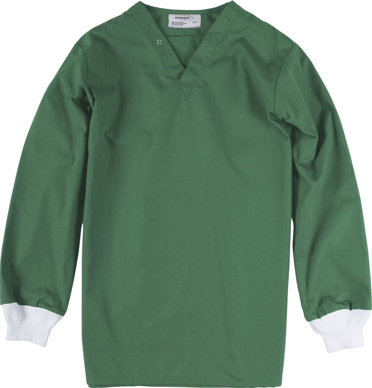 Picture of Premium Uniforms Long Sleeve V-Neck Scrub Top with Knit Cuffs