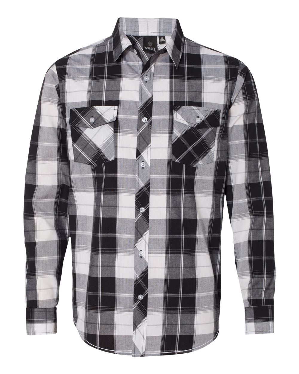 Picture of Burnside Long Sleeve Plaid Shirt