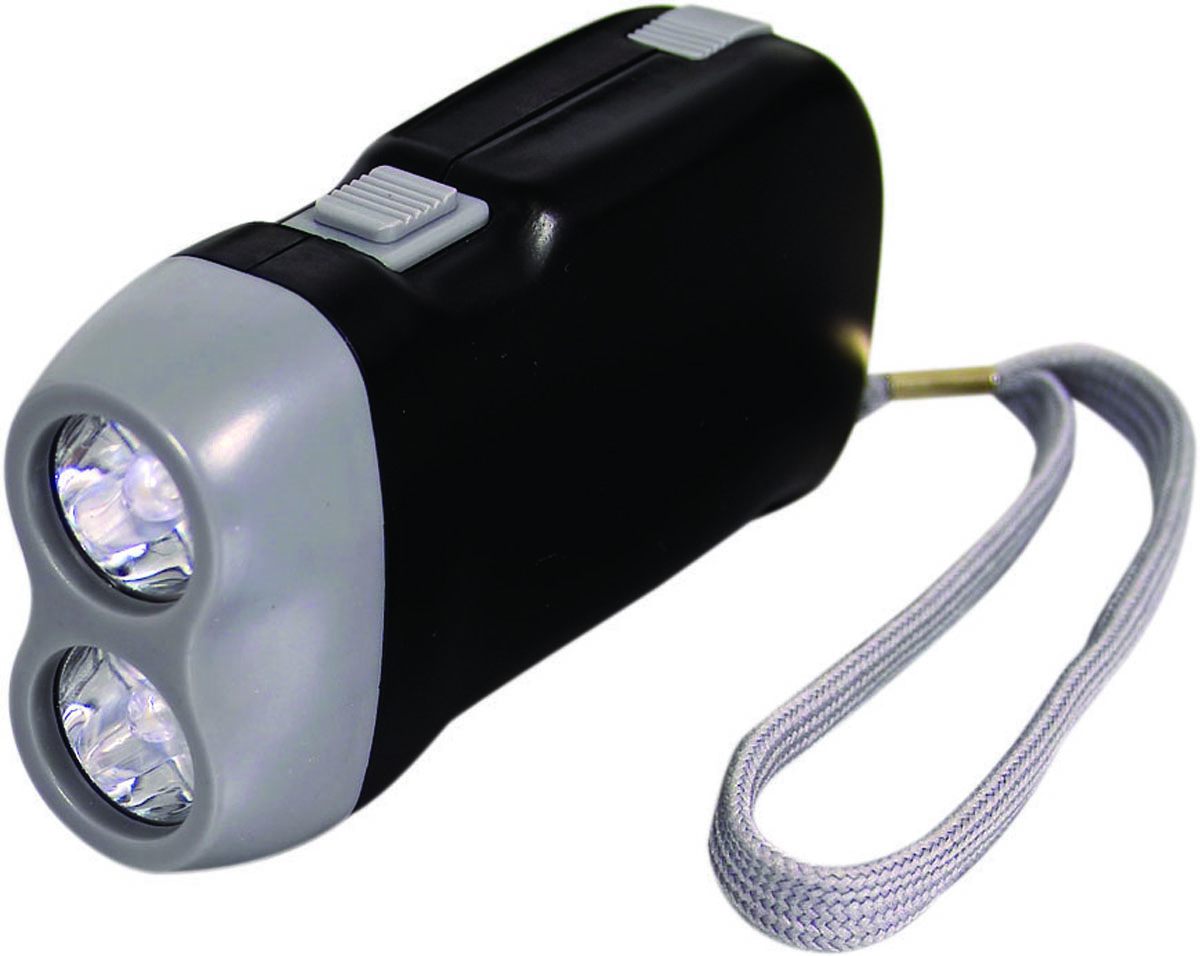 Picture of 2 Led Hand Press Flashlight