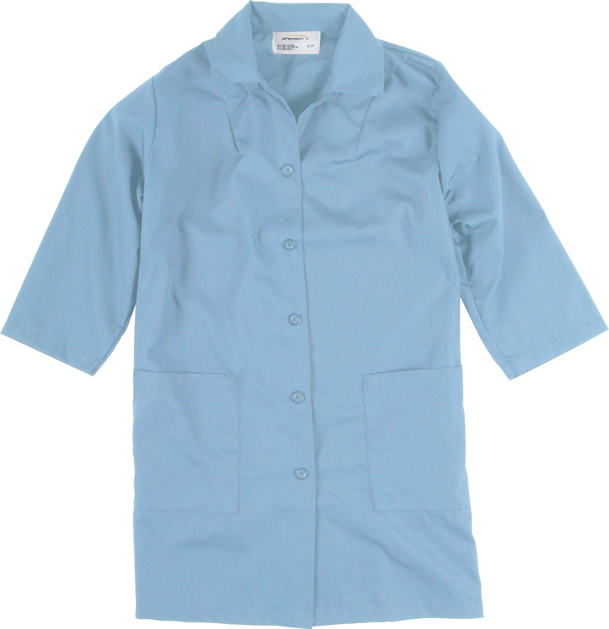 Picture of Premium Uniforms Women's 3/4 Sleeve Button Closure Smock