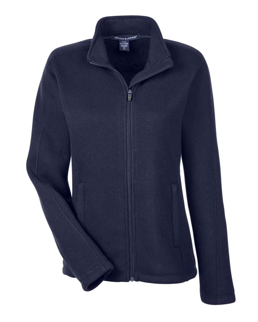 Devon & Jones DG793W Ladies' Bristol Full-Zip Sweater Fleece Jacket 