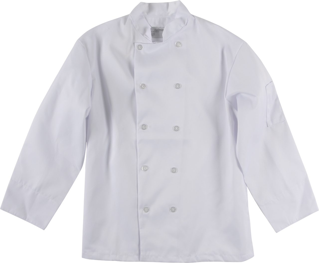 Picture of Premium Uniforms Spun Poly Chef Coat With Plastic Buttons