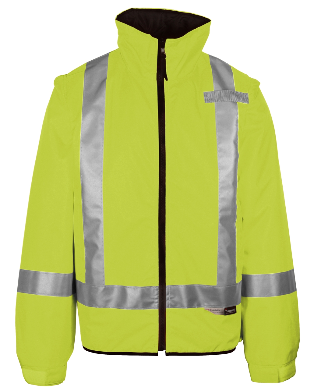 Picture of Sumaggo High Visibility 2-In-1 Thermal Jacket With Detachable Sleeves