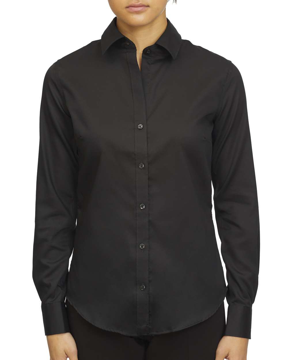 Calvin klein women's non iron outlet shirt