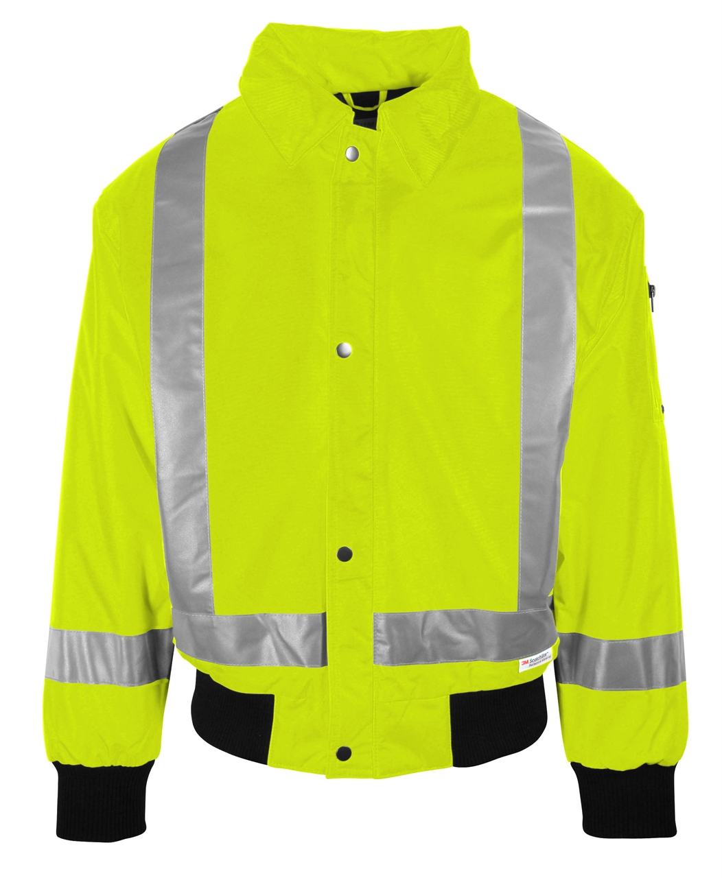 Hi vis shop winter bomber jacket