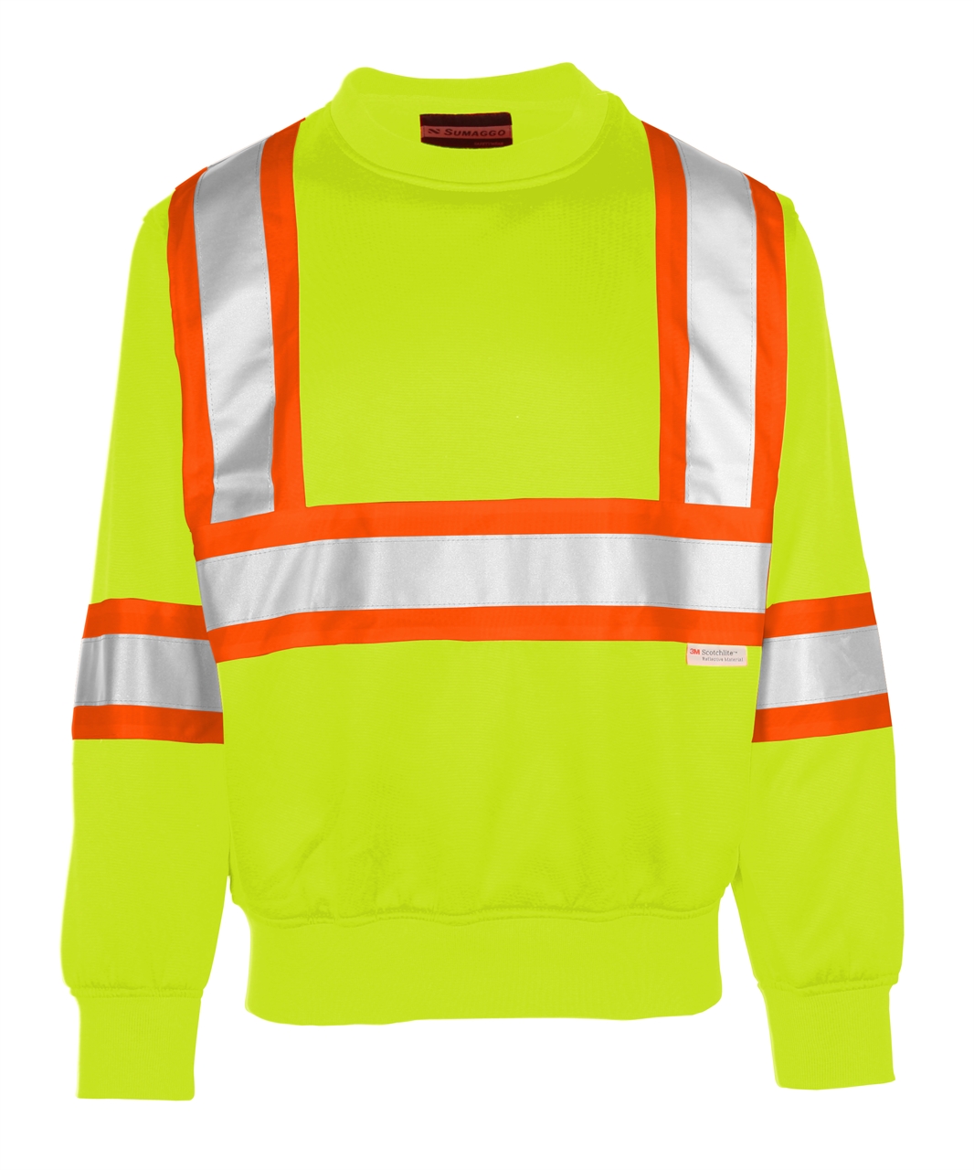 Picture of Sumaggo High Visibility Crew Neck Sweatshirt