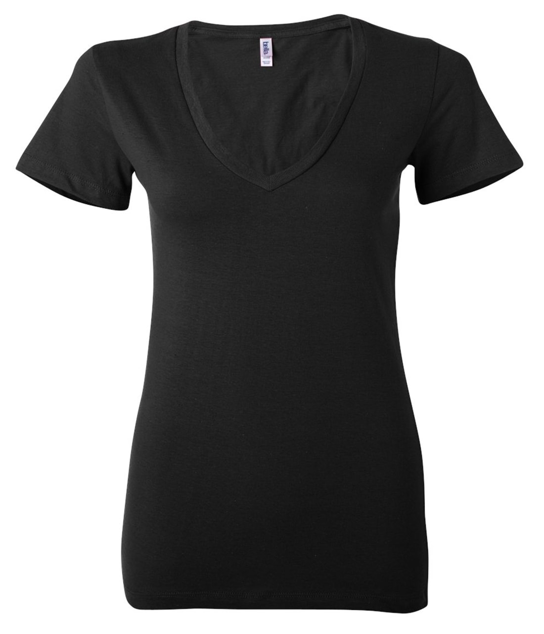 Custom Bella + Canvas Women's Jersey V-Neck T-shirt - Design Women's Short  Sleeve T-shirts Online at