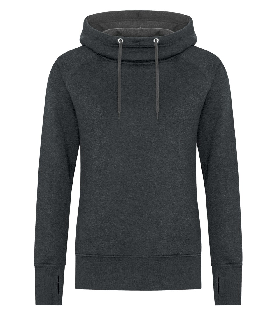 ladies hooded sweatshirt