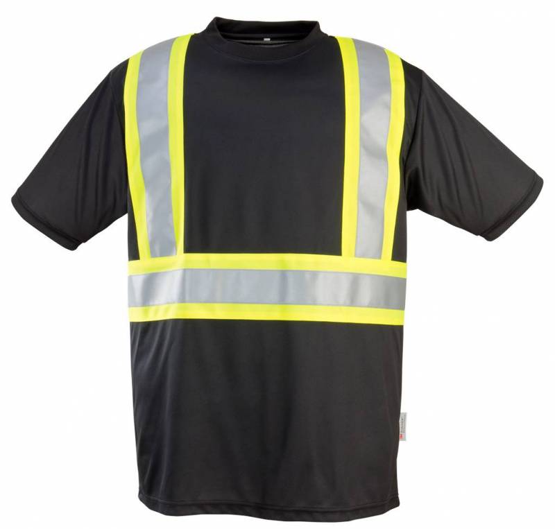 Picture of Sumaggo High Visibility Wicking Shirt With Contrasting Color Stripes