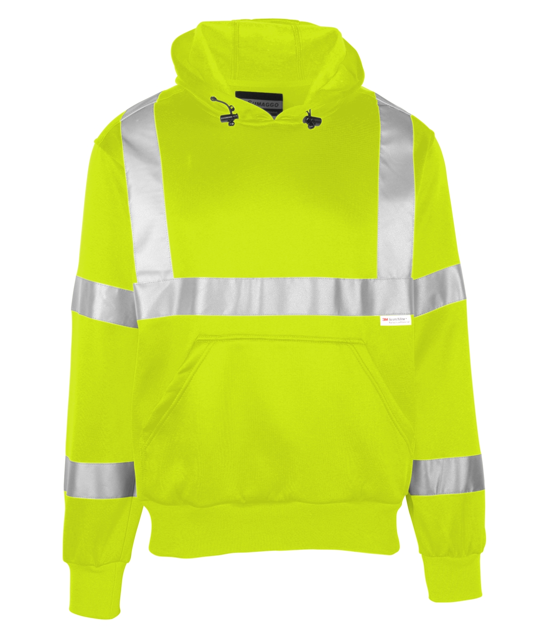 Sumaggo High Visibility (Hv) Polyester Fleece Hooded Pullover | Entripy