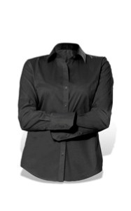Picture of Calvin Klein Ladies L/S Stretch Shirt