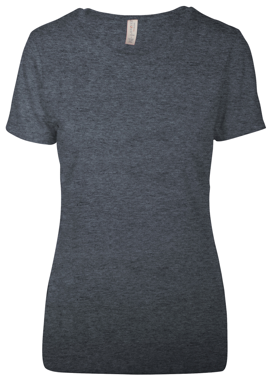 Picture of Jerzees Tri-Blend Ladies' T-Shirt
