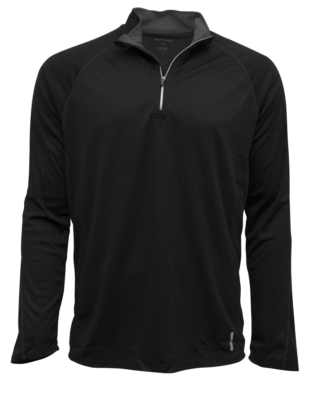 Picture of North End Men's Radar Quarter-Zip Performance Long-Sleeve Top