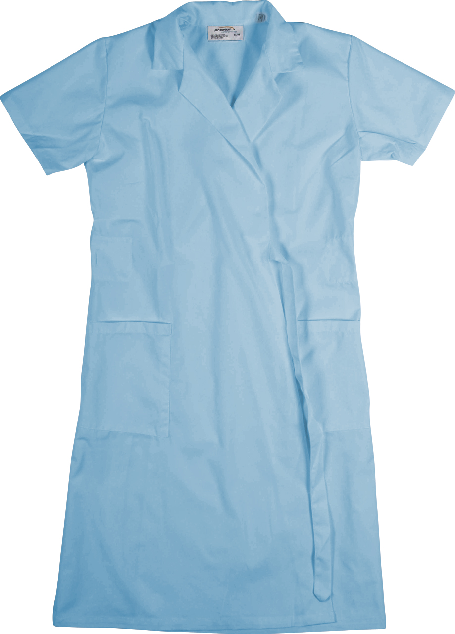 Picture of Premium Uniforms Women's Short-Sleeve 2 Pockets Wraparound Coat