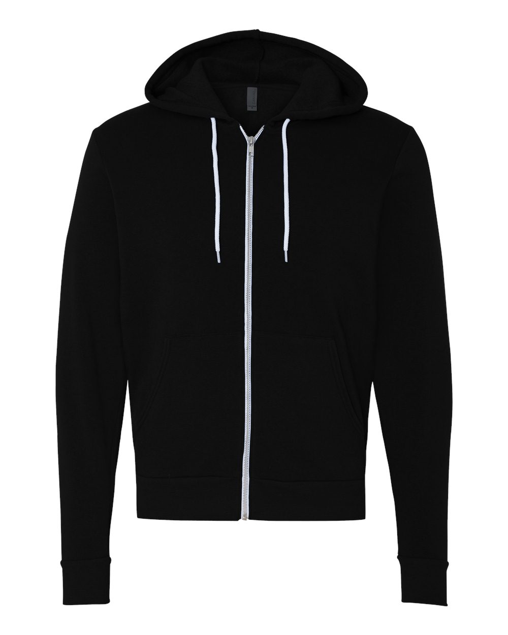 Unisex Sponge Fleece Full-Zip Hoodie