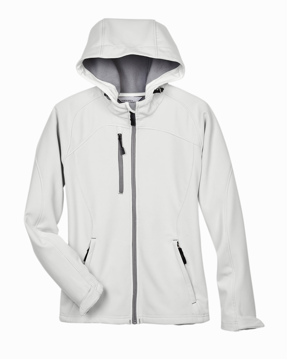 Picture of North End Women's Prospect Two-Layer Fleece Bonded Soft Shell Hooded Jacket
