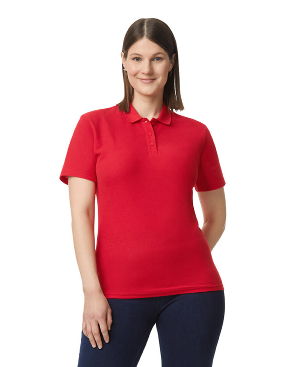 Picture of Gildan Women's Softstyle Double Pique Polo