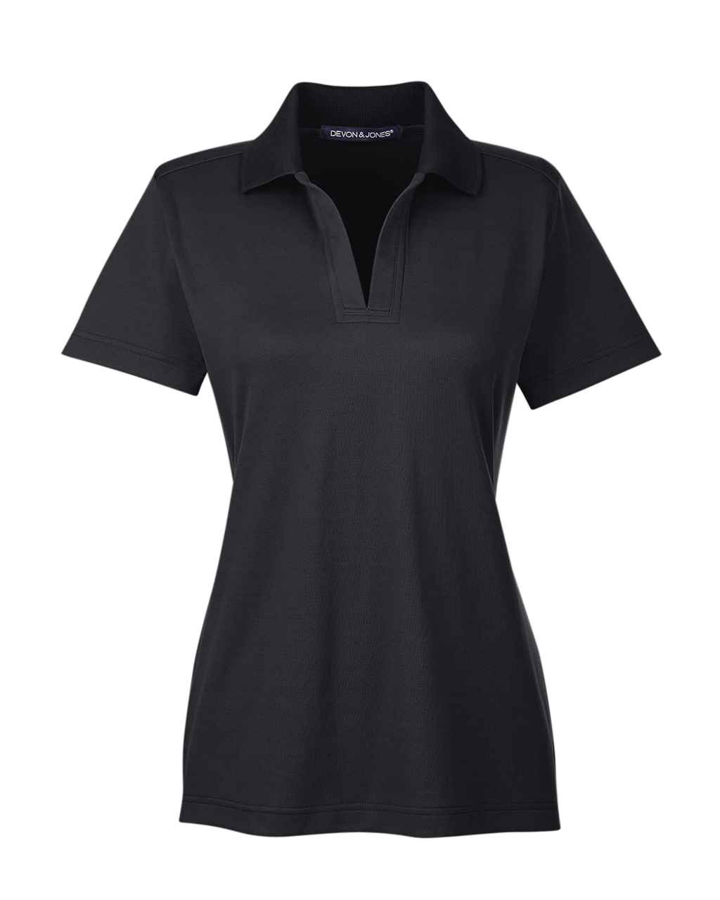 Picture of Crownlux Ladies Performance Plaited Short Sleeve Polo