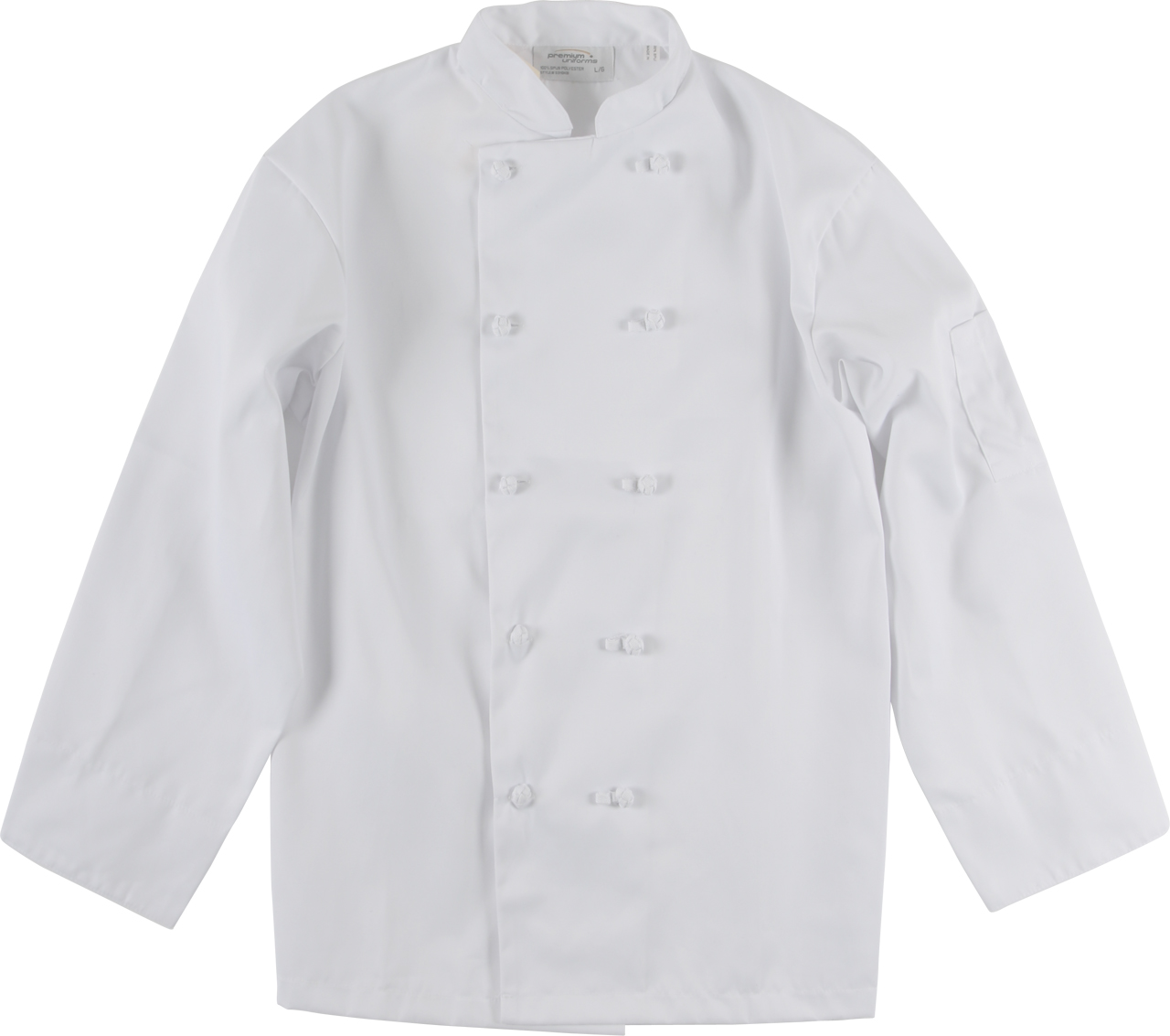 Picture of Premium Uniforms Spun Poly Chef Coats With Knot Buttons
