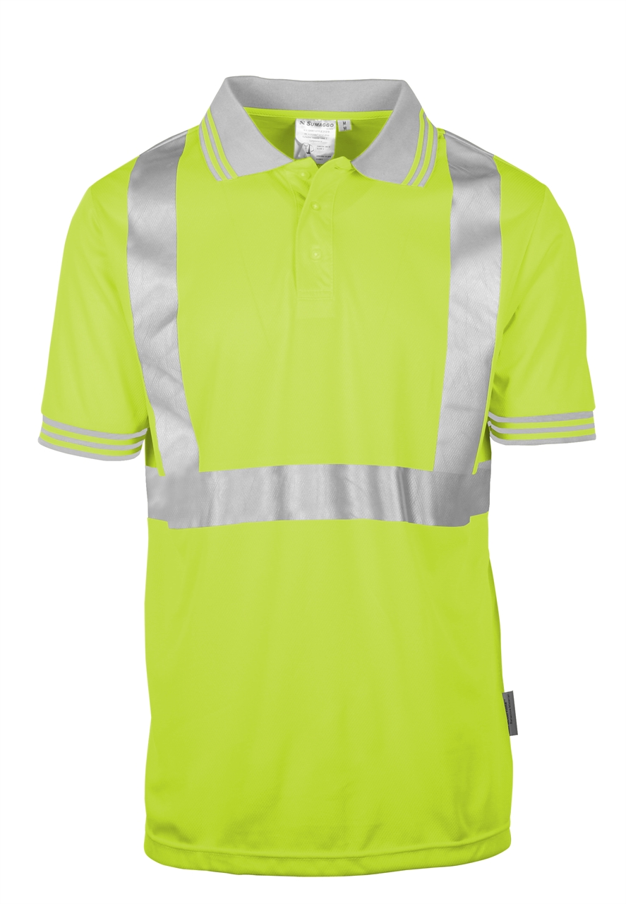 Picture of Sumaggo High Visibility Wicking Polo Shirt