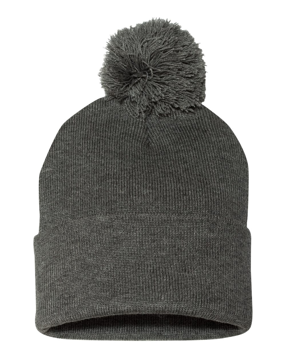 Knit cap with ball on top online